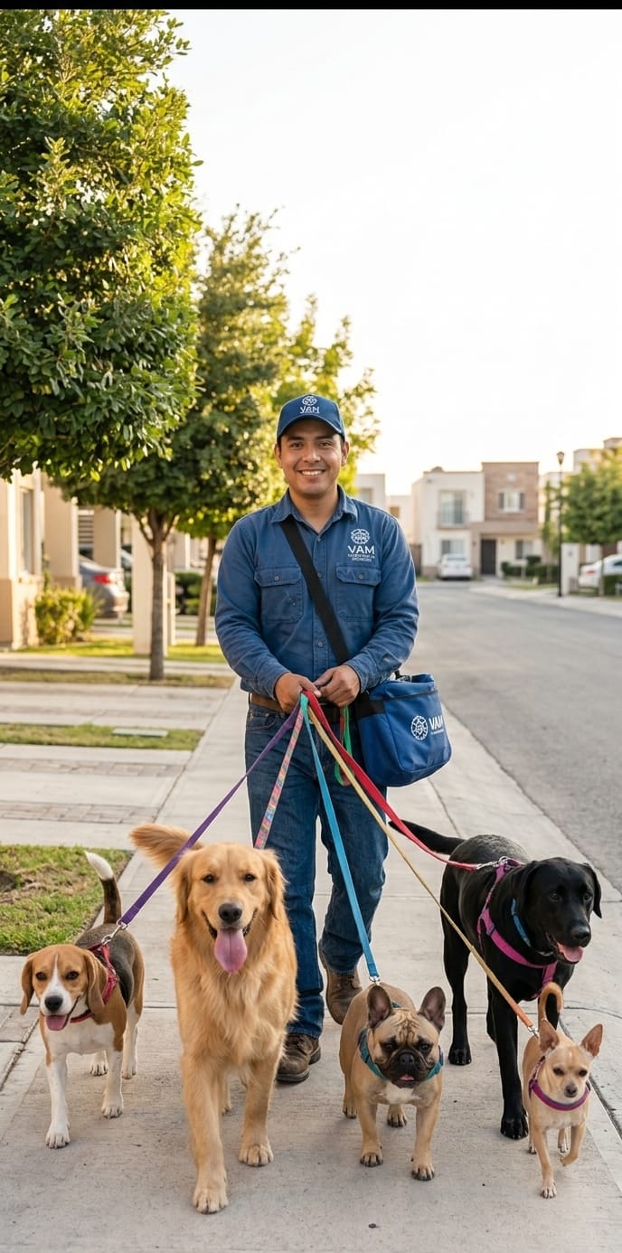 Paseo y cuidado de mascotas VAM